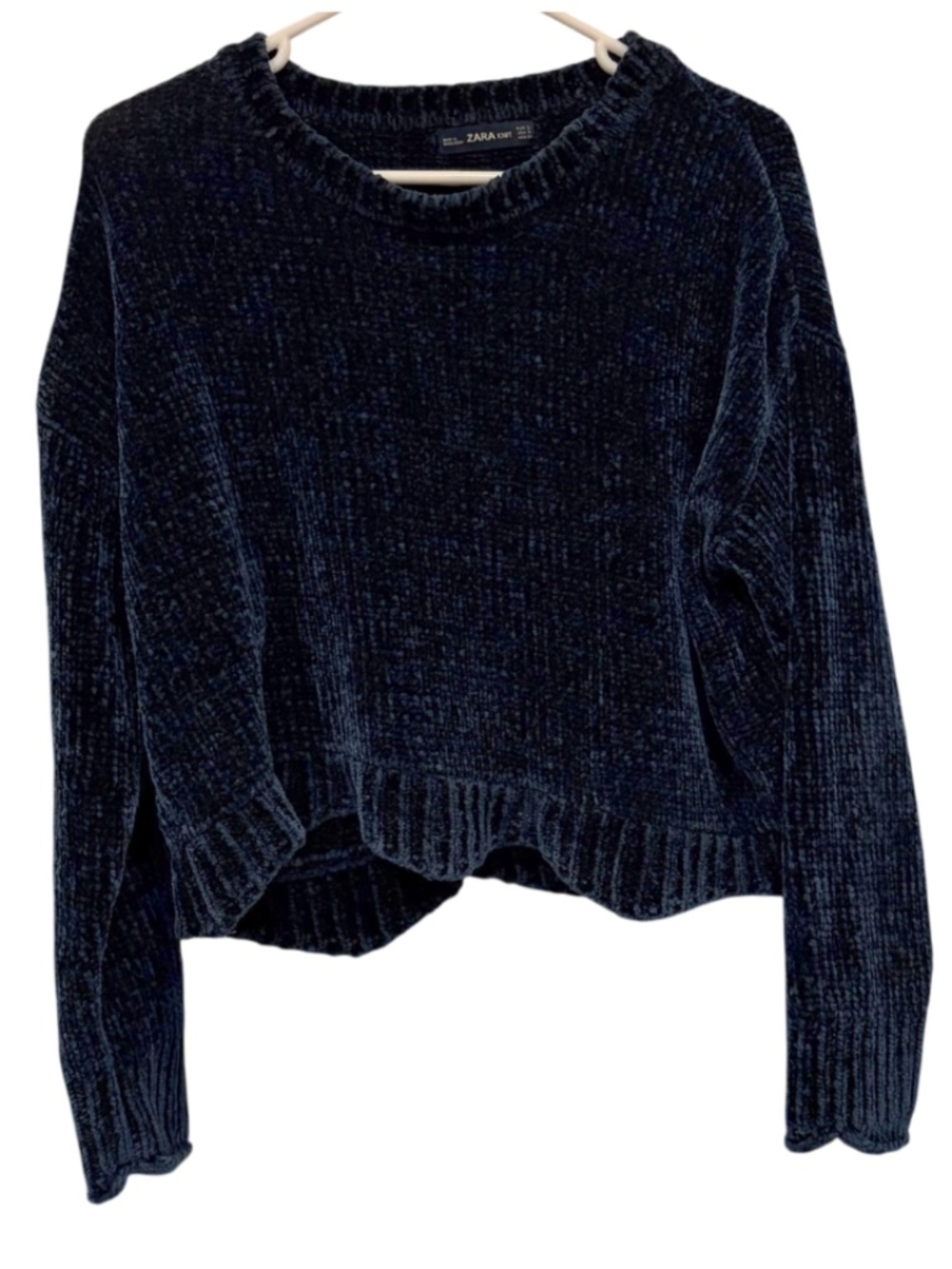 Zara chenille knit sweater